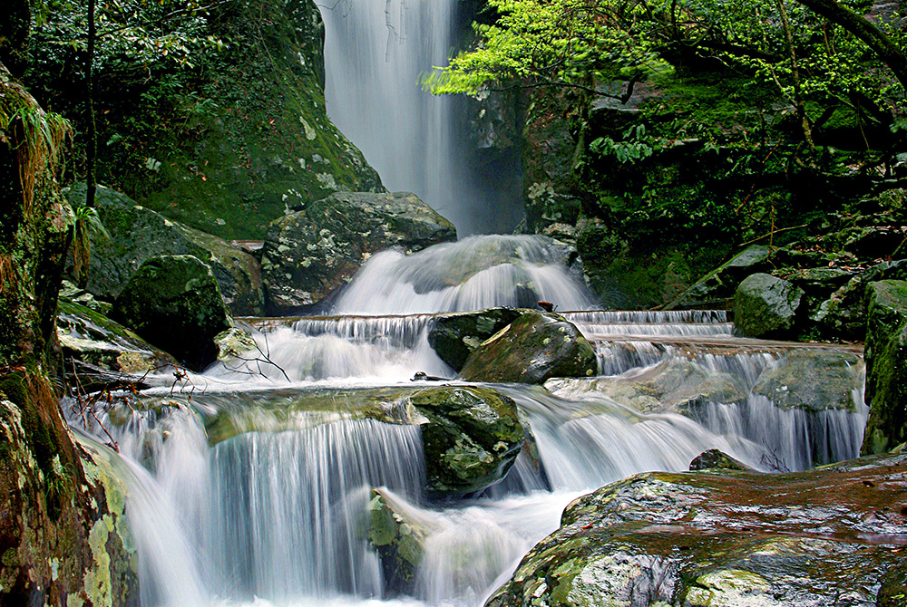 观音岩森林康养沿途特色-仙女浴瀑布