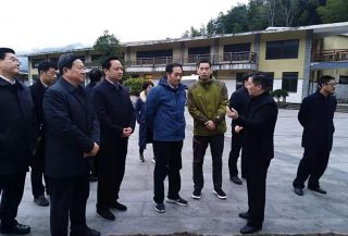 江西省文旅厅党组书记、厅长池红深入三爪仑虎啸峡核心景区做文旅产业调研